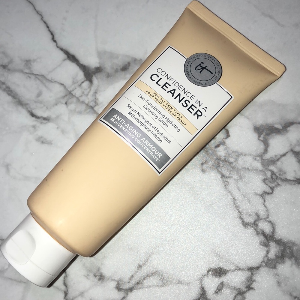 It cosmetics confidence in a cleanser